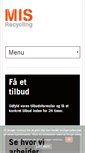 Mobile Screenshot of mis.dk